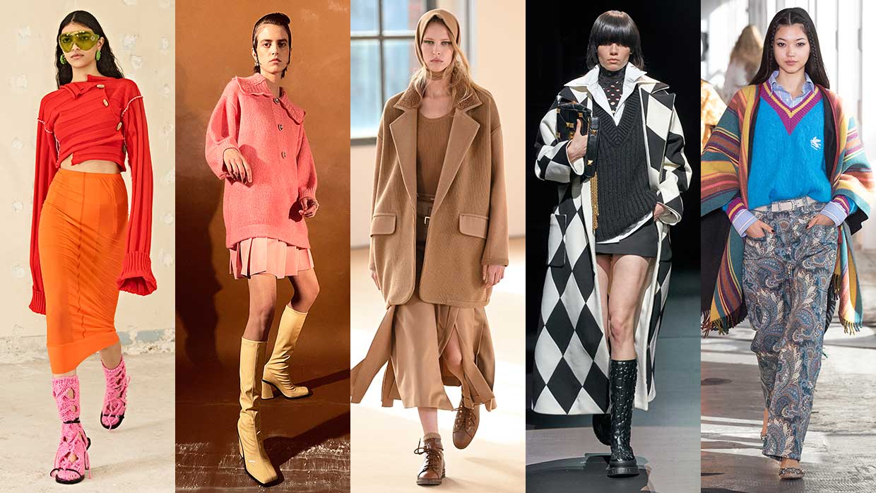 i colori della moda donna autunno inverno 2021 2022 ecco come li abbineremo