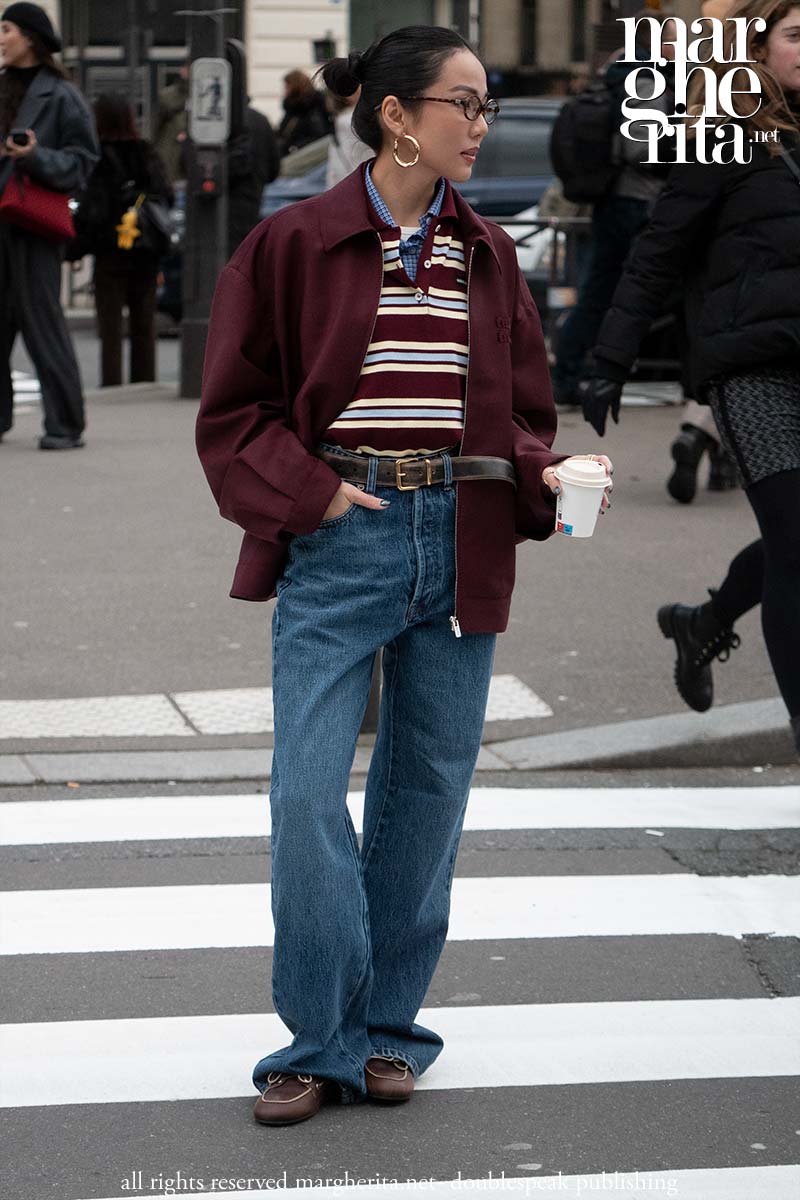 Streetstyle 2024. Ecco come indossare mocassini e loafers quest'estate - Photo Charlotte Mesman