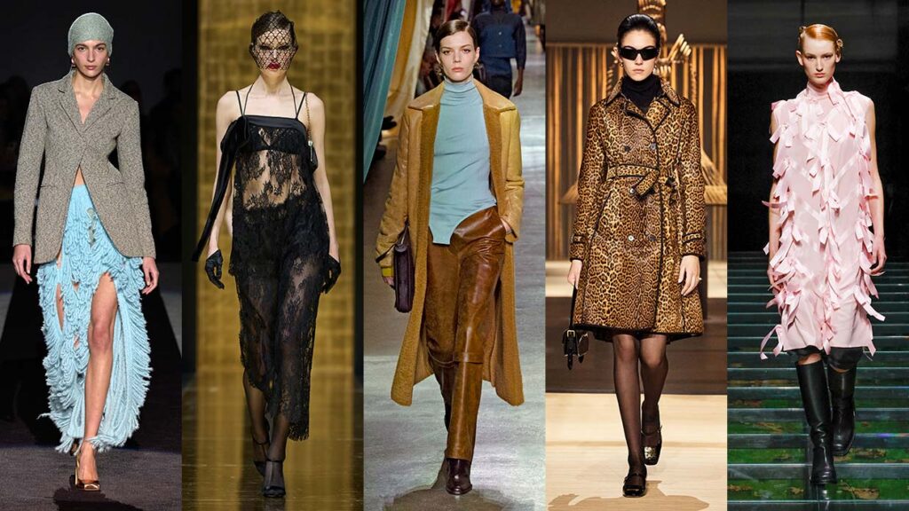 L'ABC della moda per l'autunno inverno 2024 2025 - Photos courtesy of Missoni, Dolce & Gabbana, Fendi, Dior, Prada