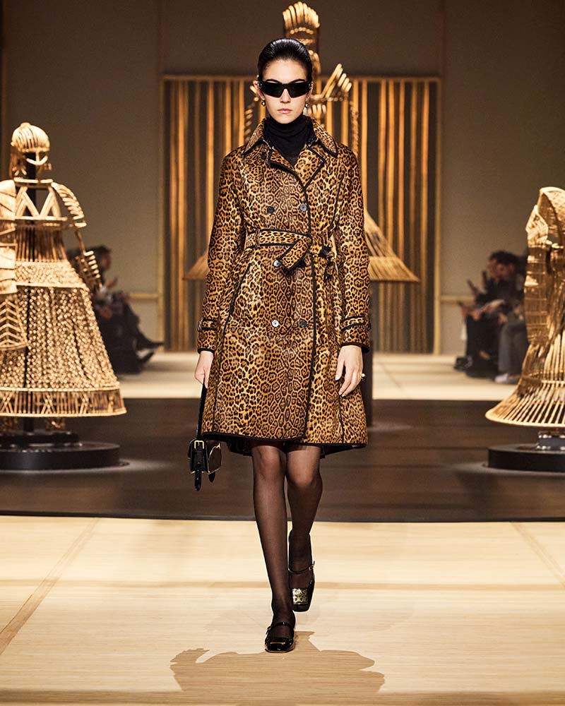 Il leopardato. La tendenza moda che ci accompagnerà durante l'inverno 2024 2025 - photo courtesy of Dior