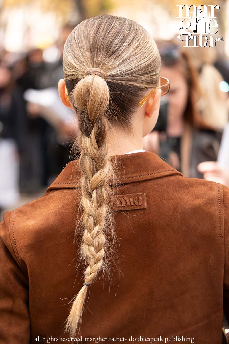 4 idee capelli per l’autunno direttamente dalla settimana della moda di Parigi - Photo Charlotte Mesman