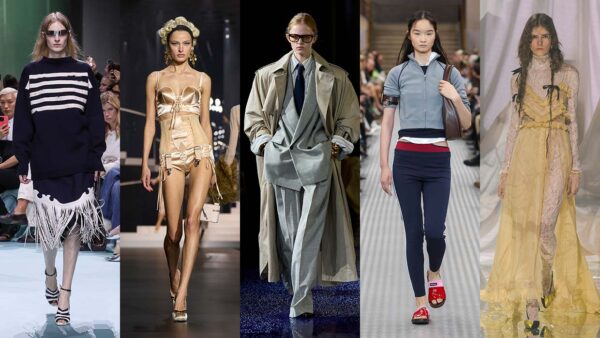 Un assaggio delle tendenze moda per la primavera estate 2025 - Photo courtesy of Prada, Dolce & Gabbana, Saint Laurent, Miu Miu, Valentino