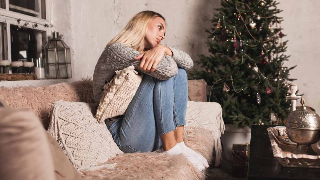 Il primo Natale da sole dopo la fine di una relazione o un divorzio