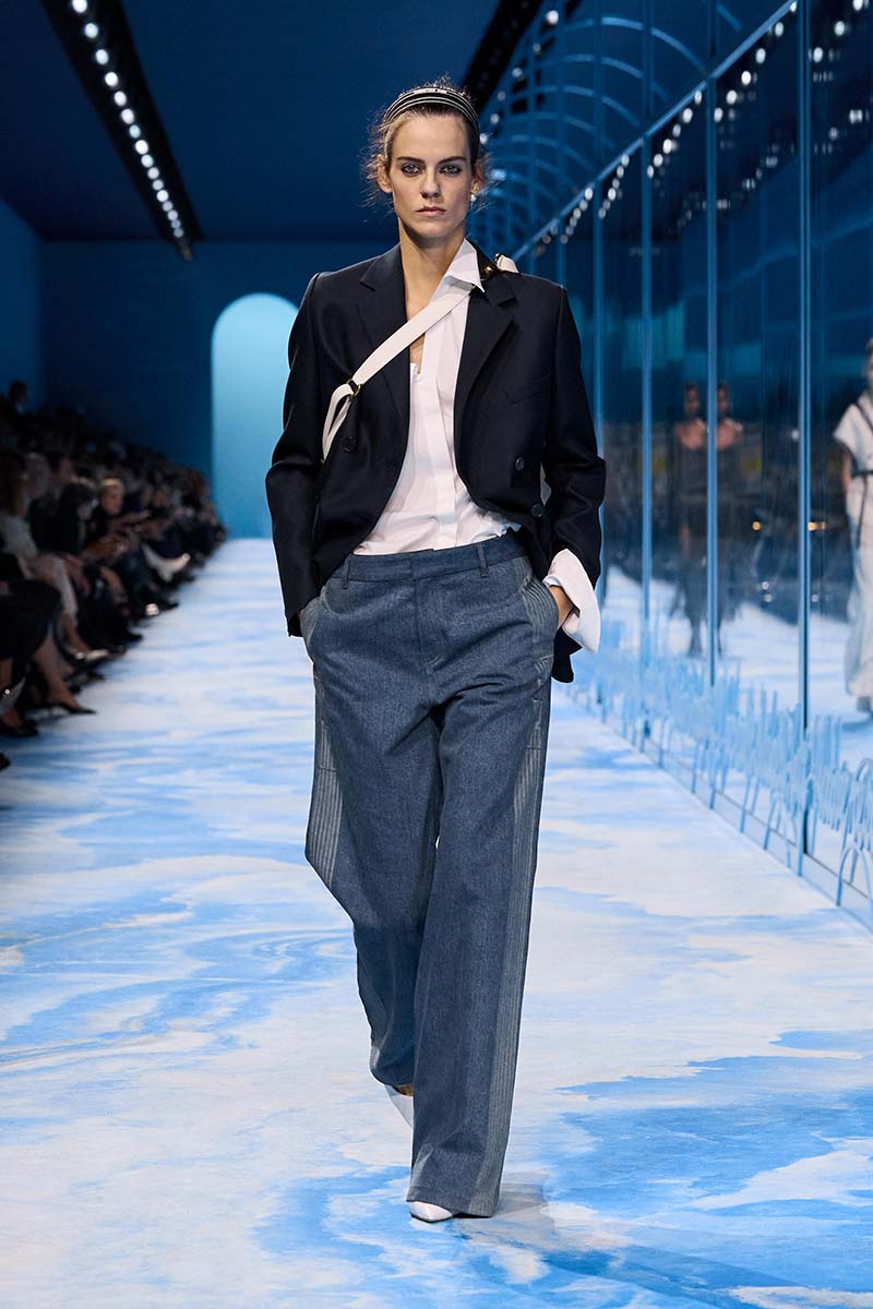 Denim trends. Le principali tendenze jeans per la primavera estate 2025 - Photo courtesy of Dior