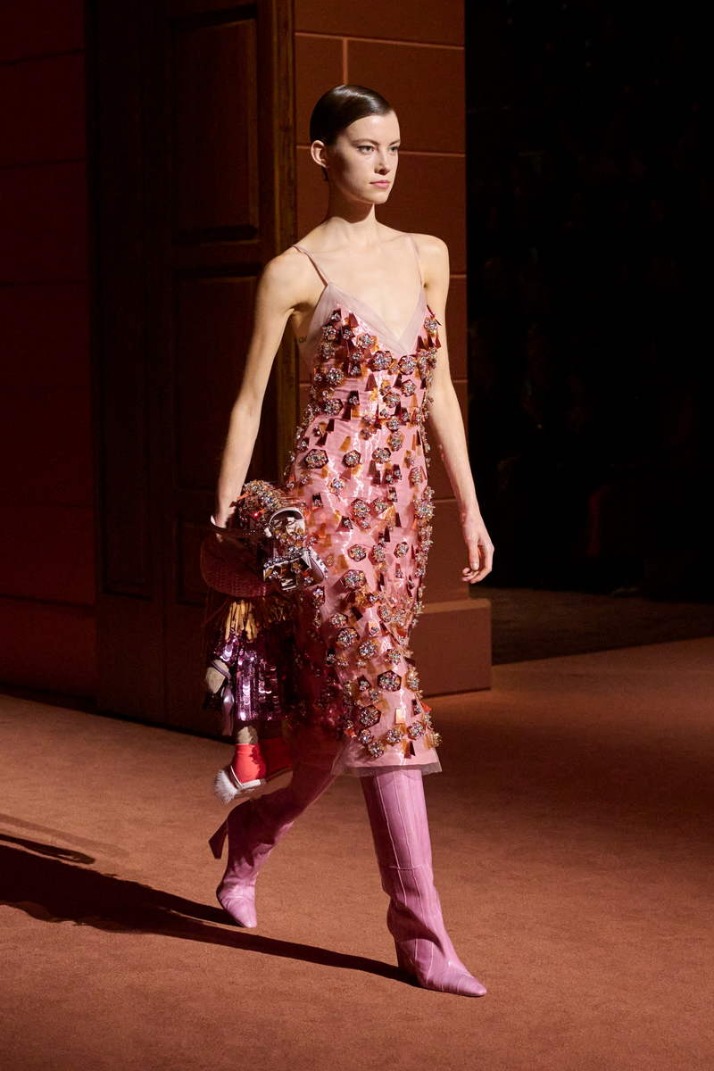 Fendi sfilata collezione donna autunno inverno 2025 2026 - Photo courtesy of Fendi